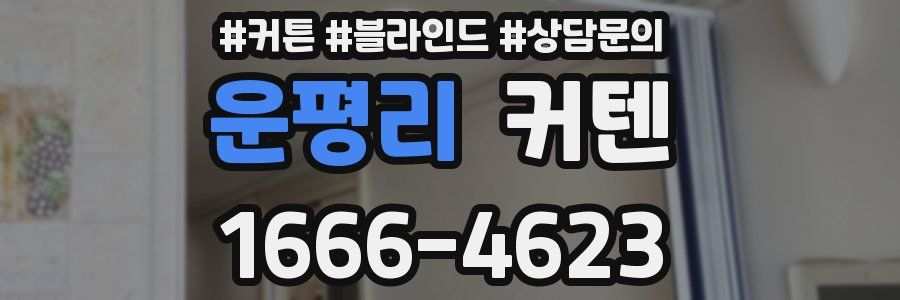 운평리 커텐