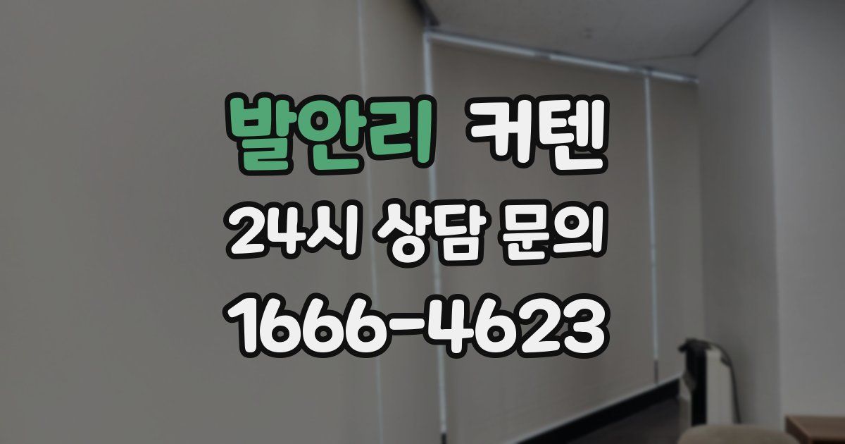 발안리 커텐