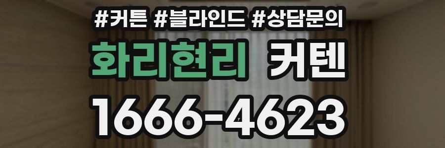 화리현리 커텐