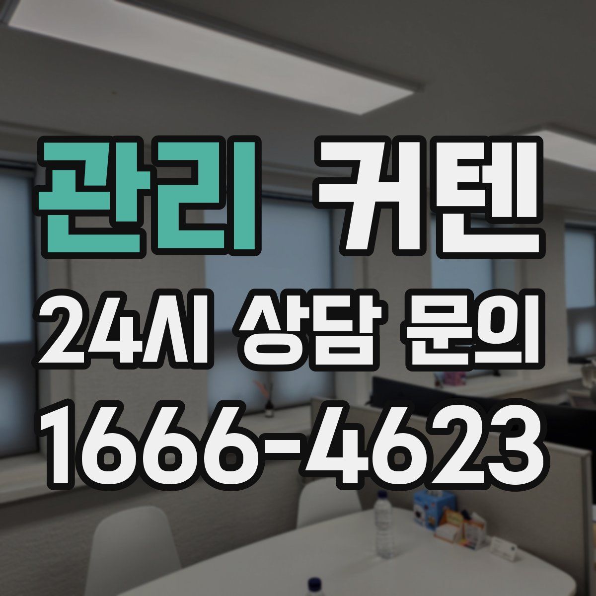 관리 커텐