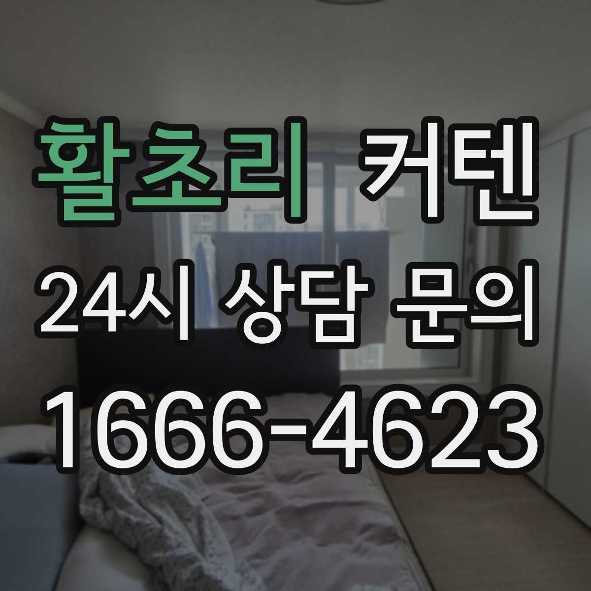 활초리 커텐