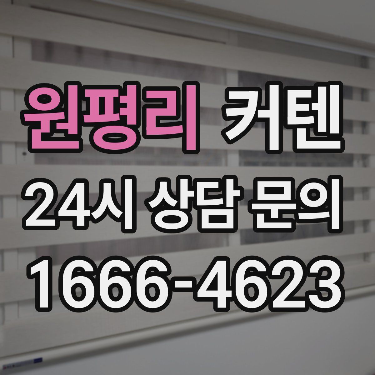 원평리 커텐