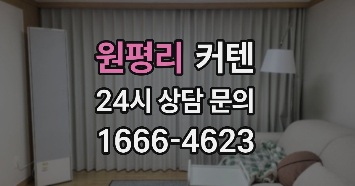 원평리 커텐