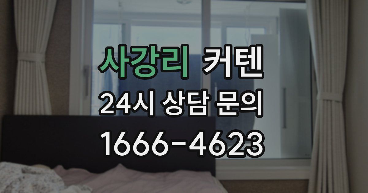 사강리 커텐