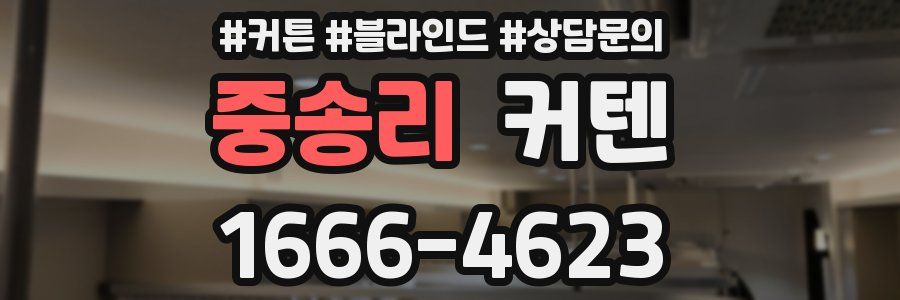 중송리 커텐