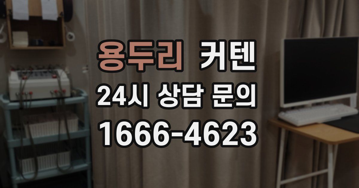 용두리 커텐