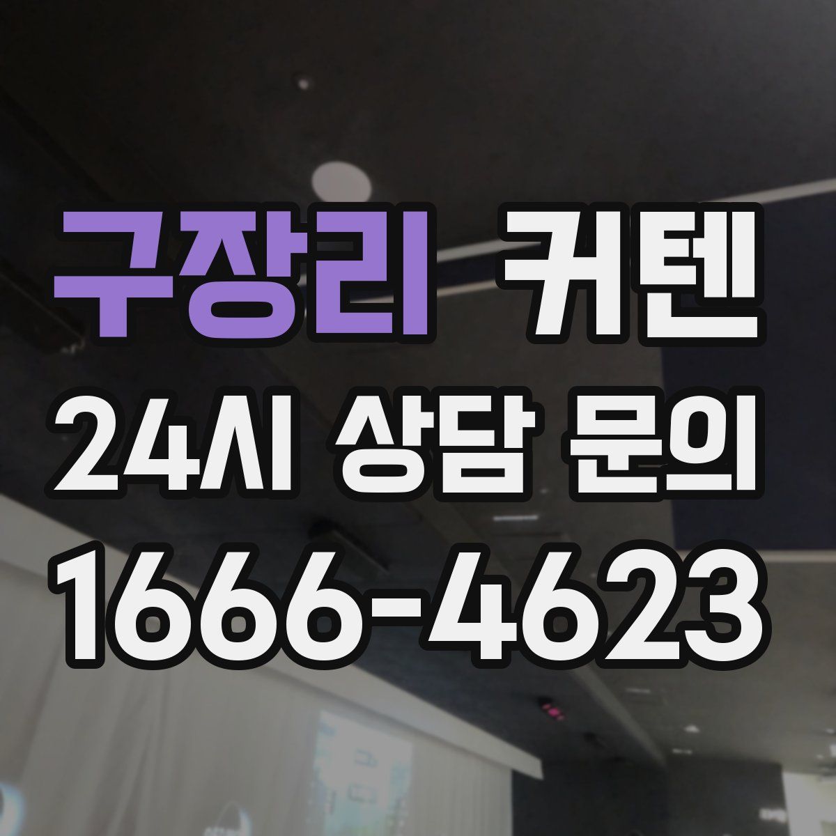구장리 커텐