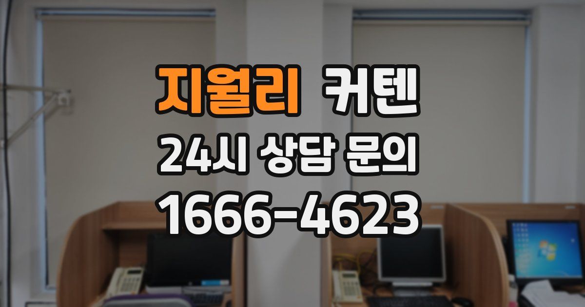 지월리 커텐