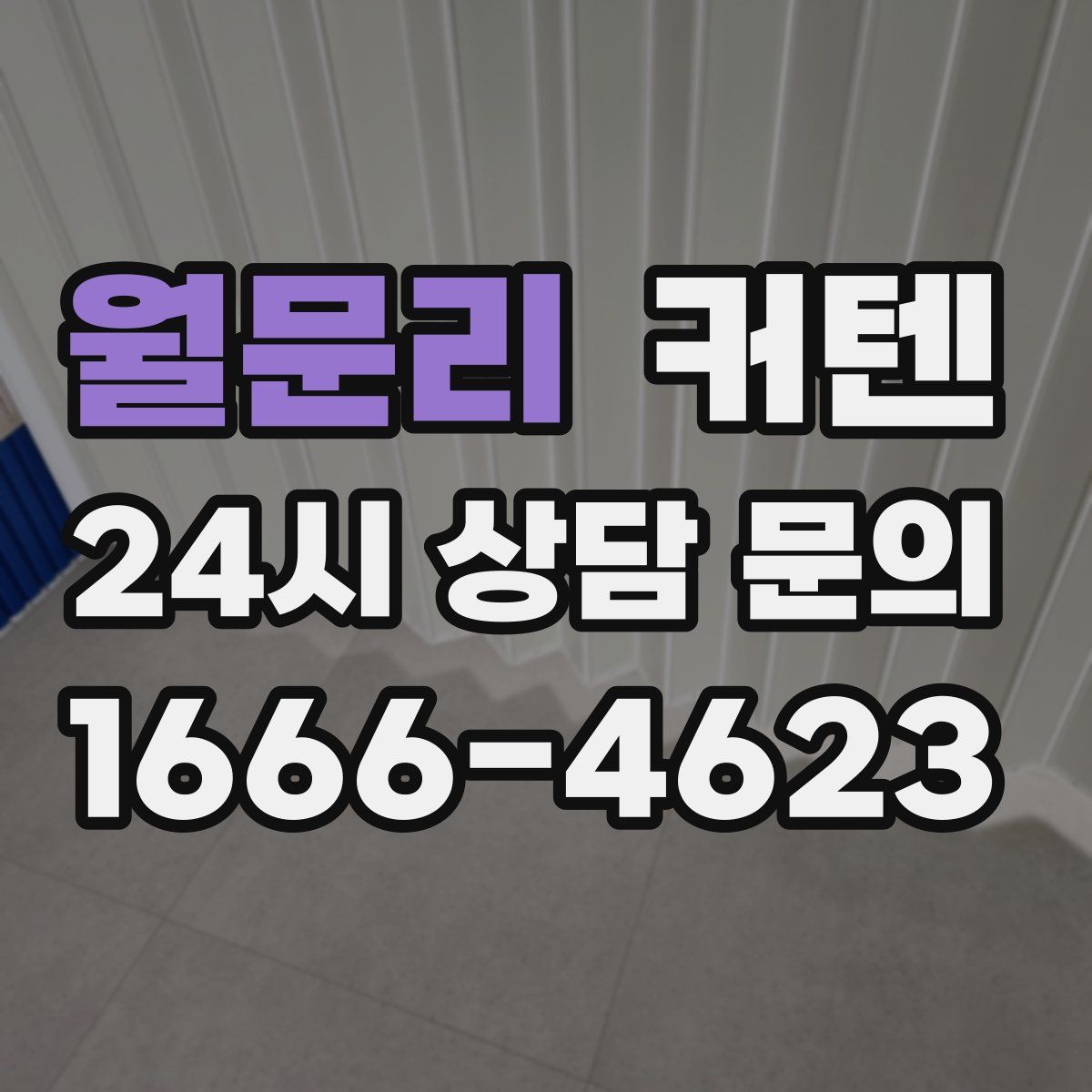 월문리 커텐