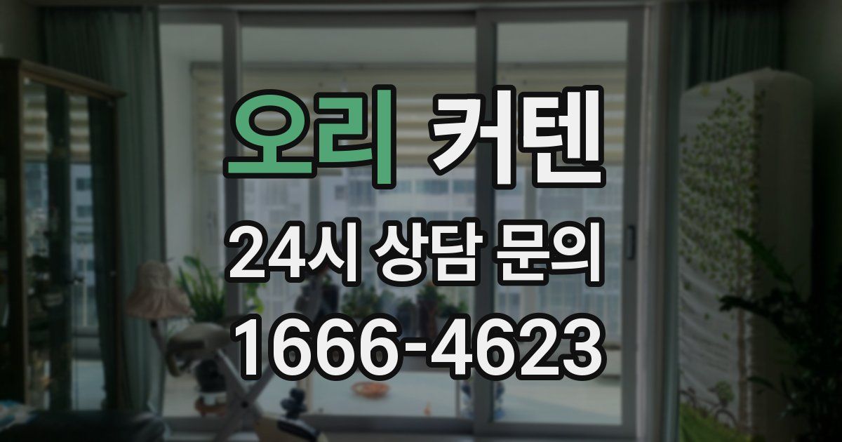 오리 커텐