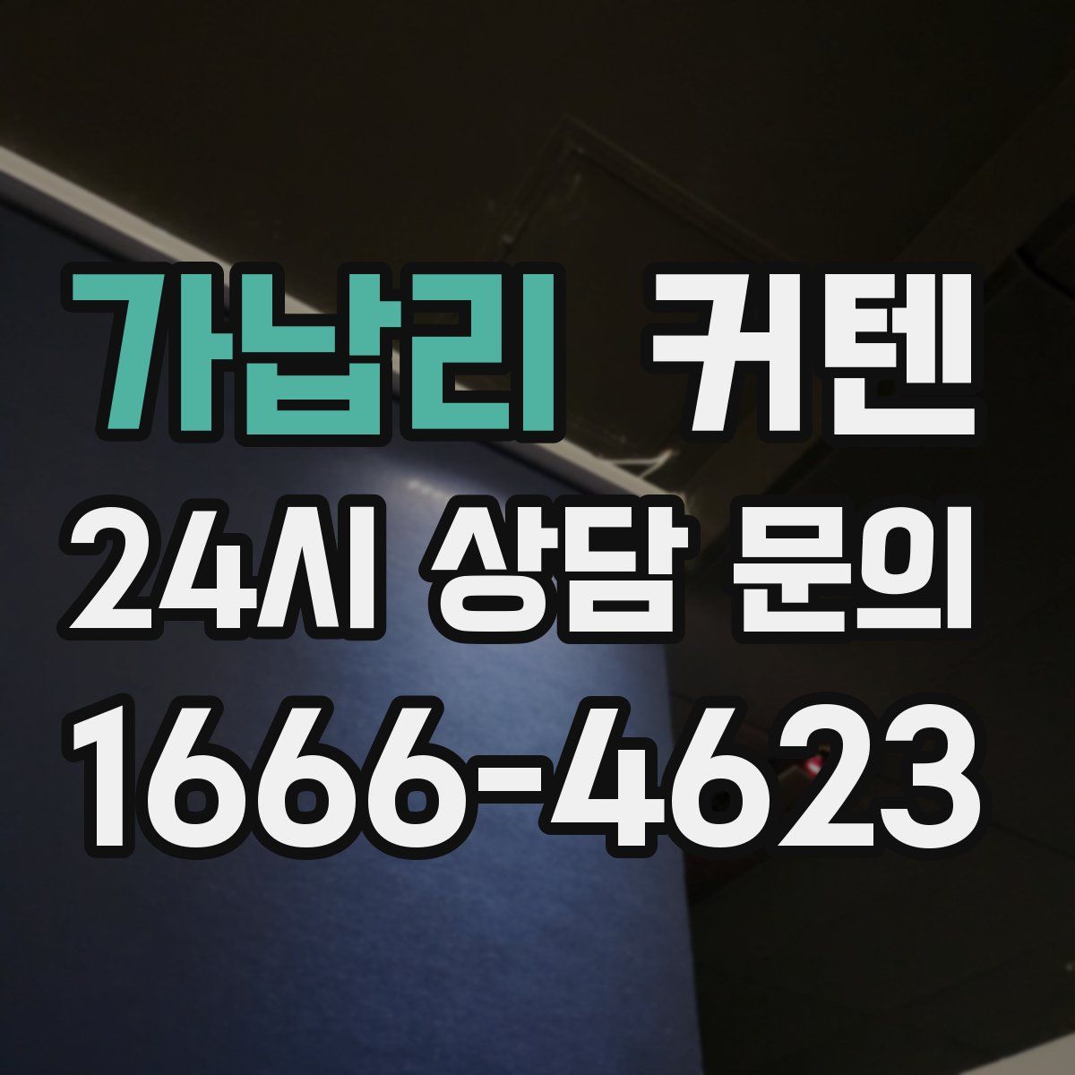 가납리 커텐