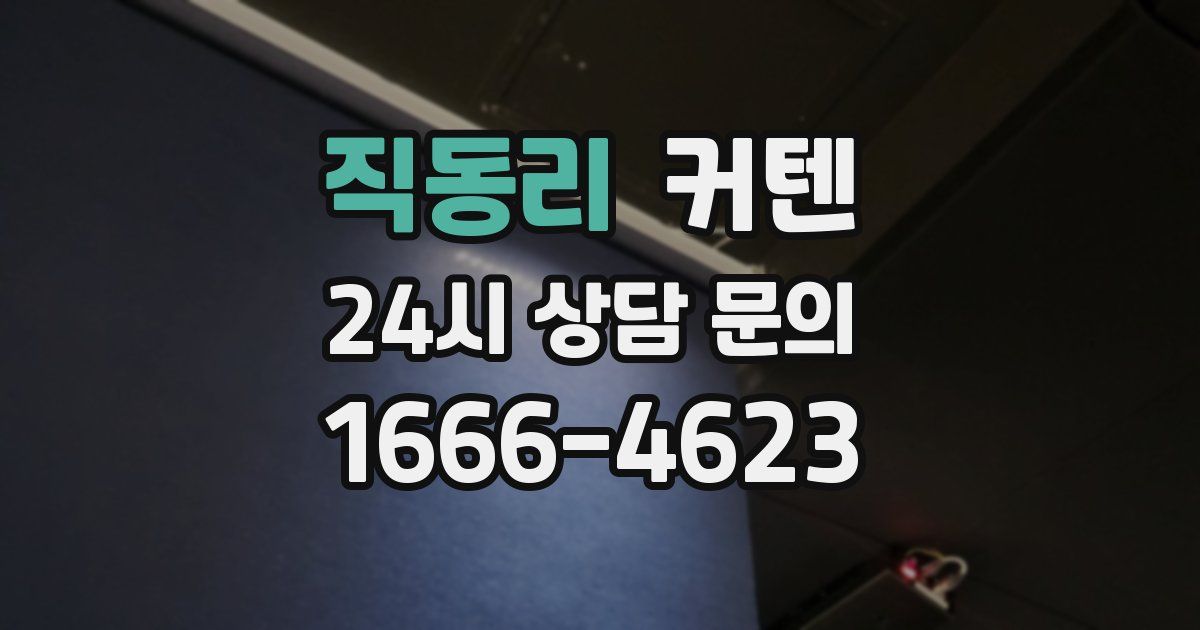 직동리 커텐