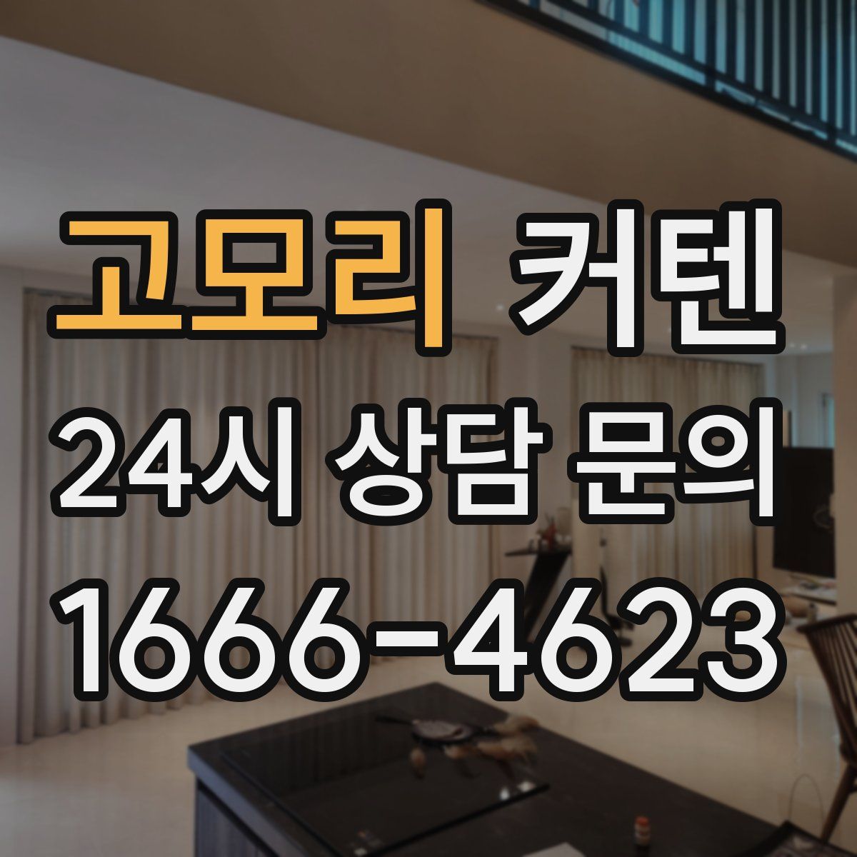 고모리 커텐
