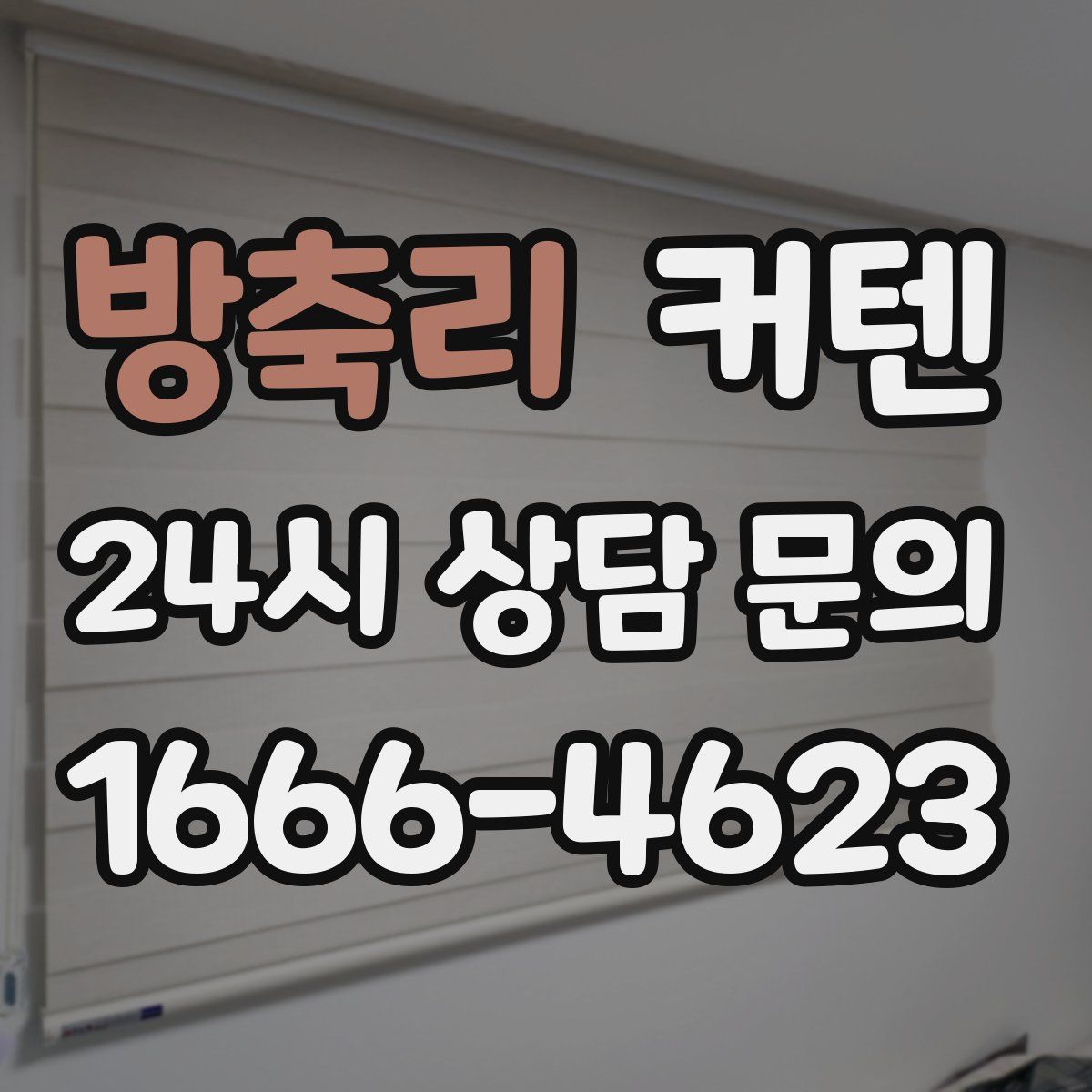 방축리 커텐