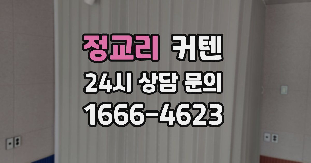 정교리 커텐