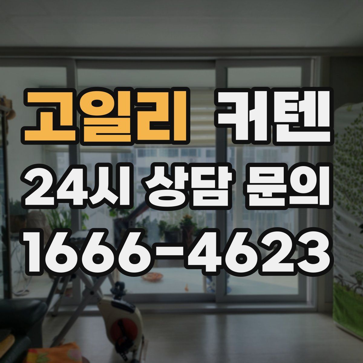 고일리 커텐