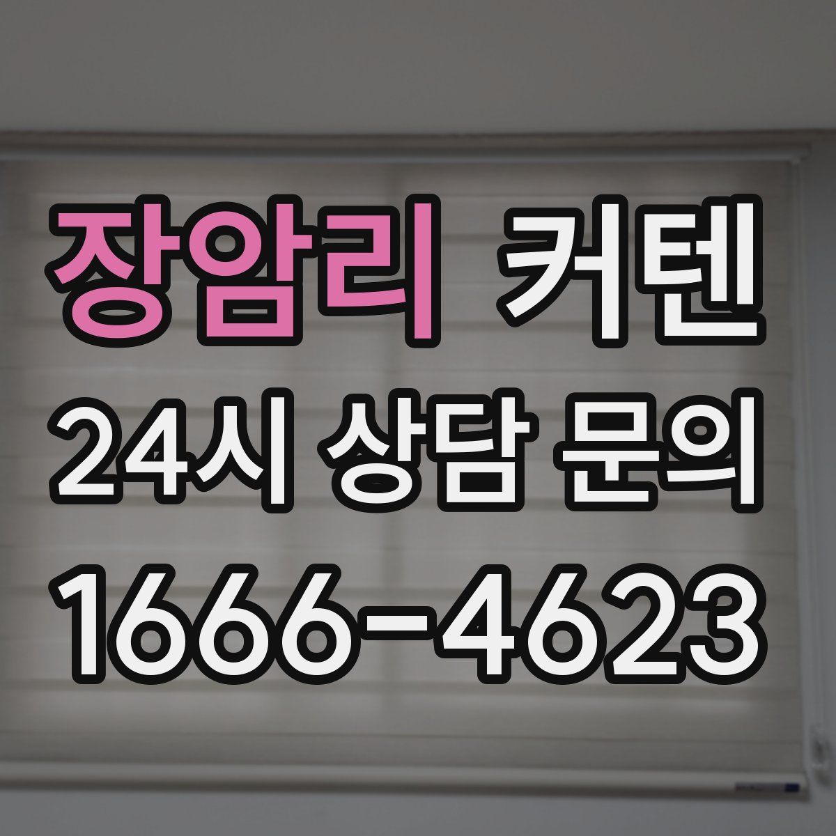장암리 커텐