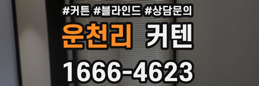 운천리 커텐