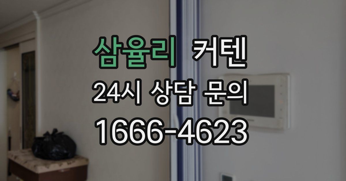 삼율리 커텐