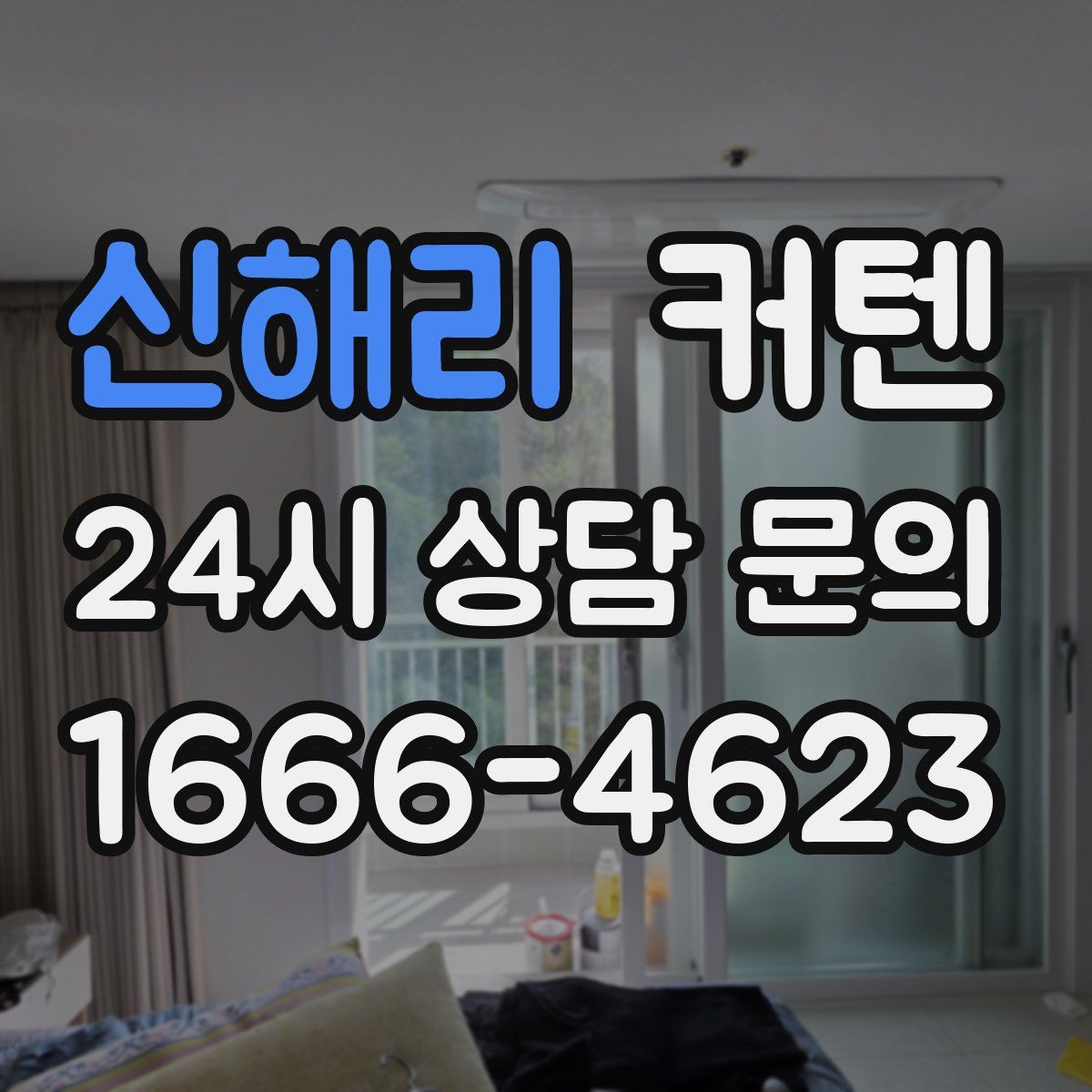 신해리 커텐