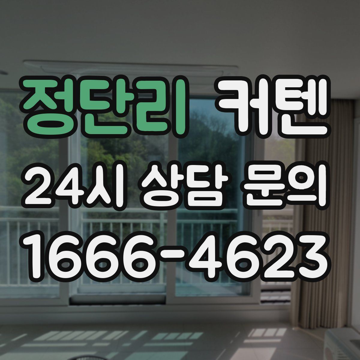 정단리 커텐