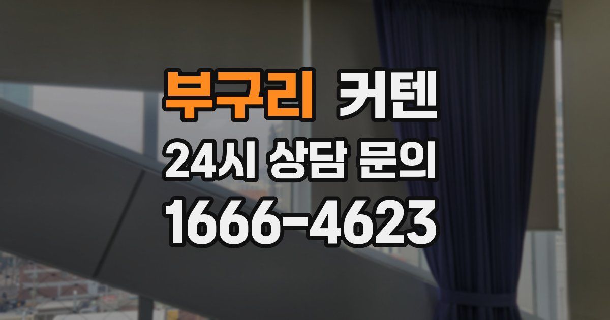 부구리 커텐