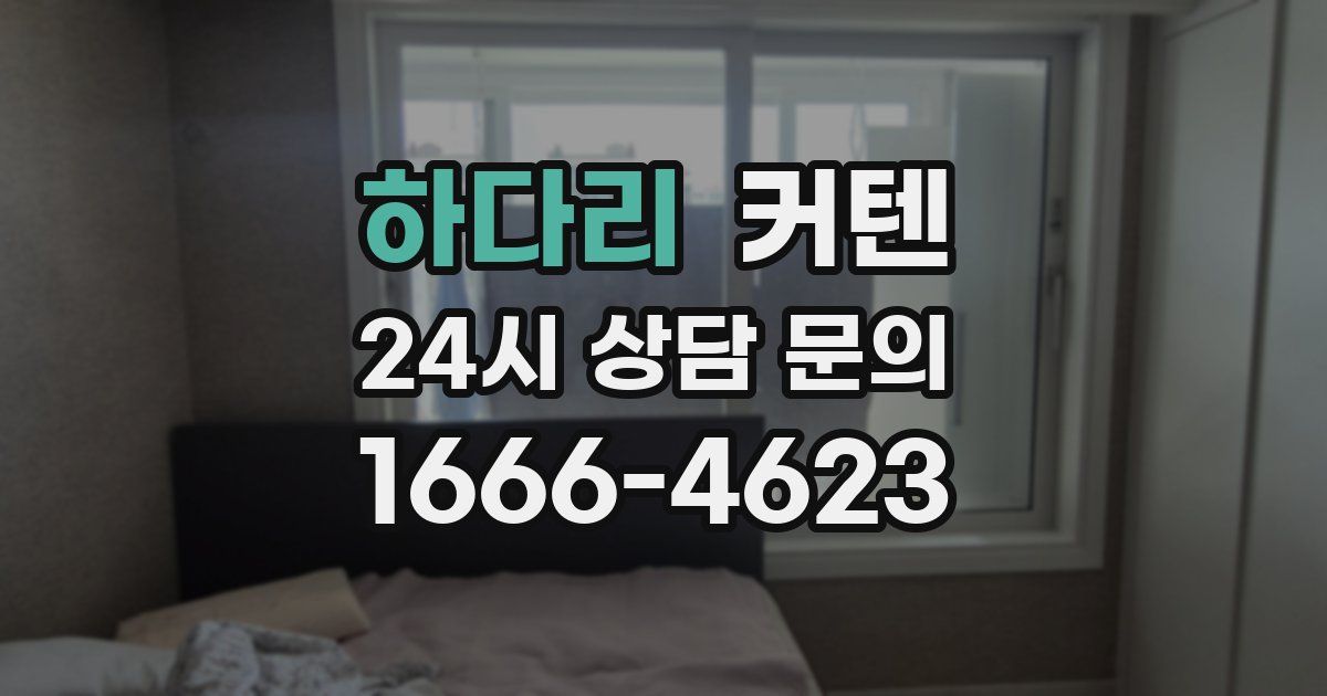 하다리 커텐