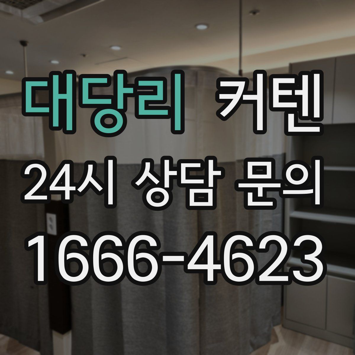 대당리 커텐