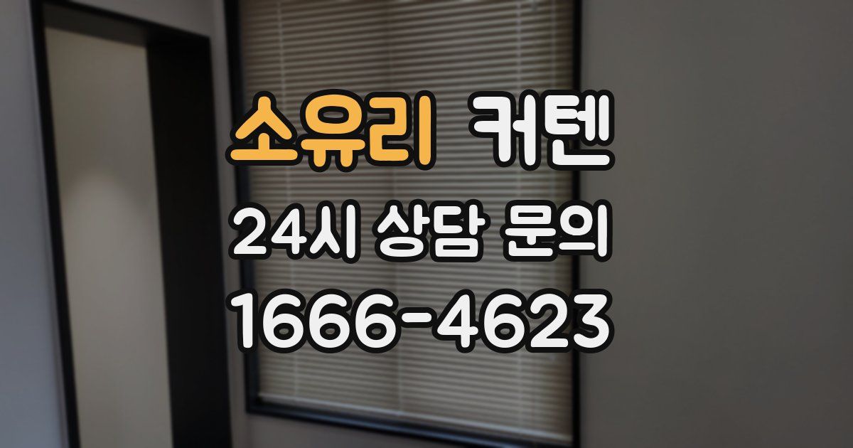 소유리 커텐