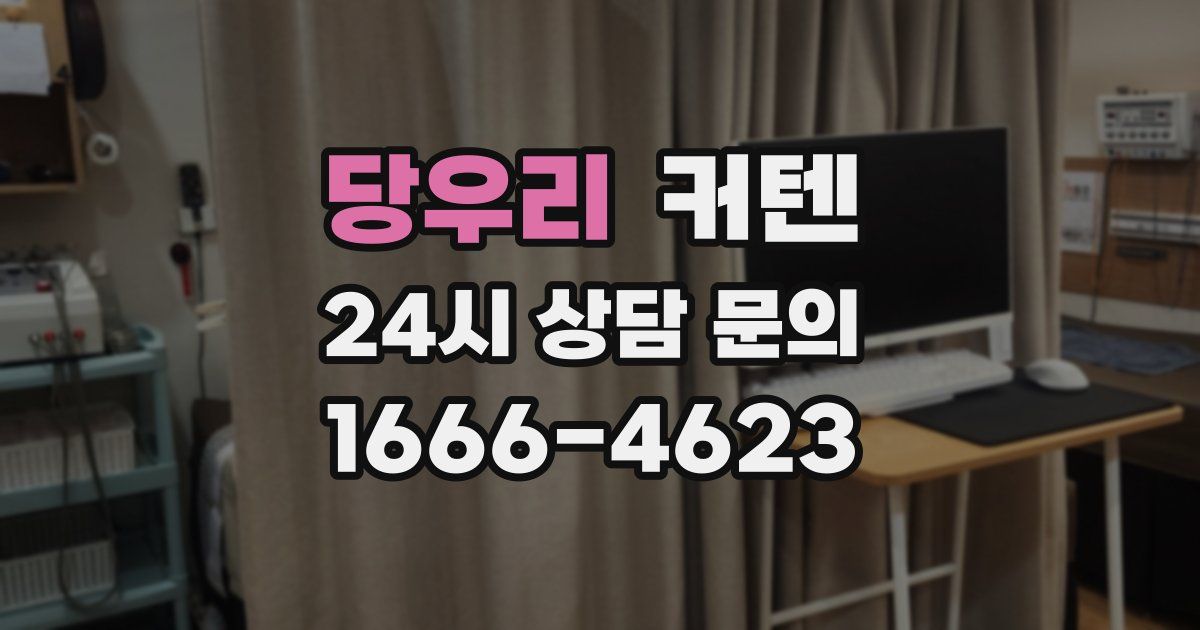 당우리 커텐