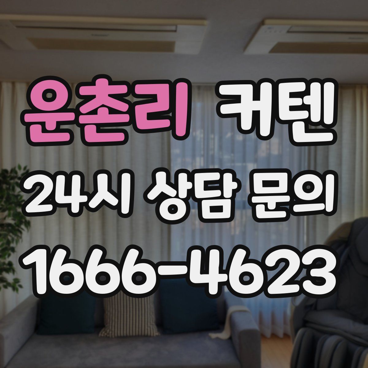운촌리 커텐