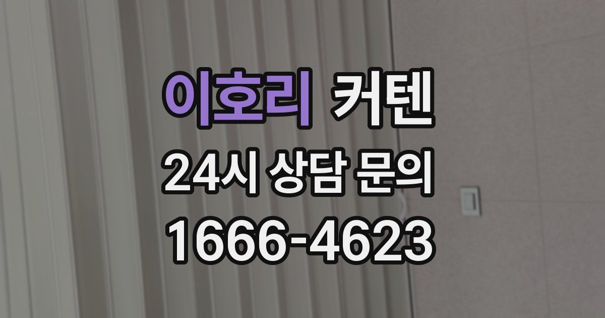 이호리 커텐