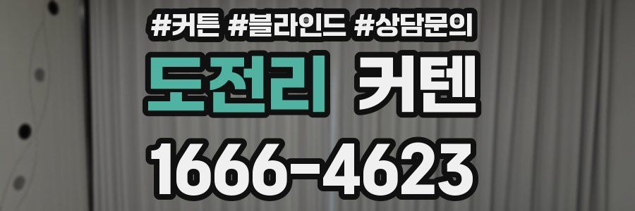 도전리 커텐