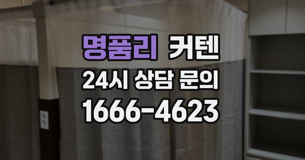 명품리 커텐