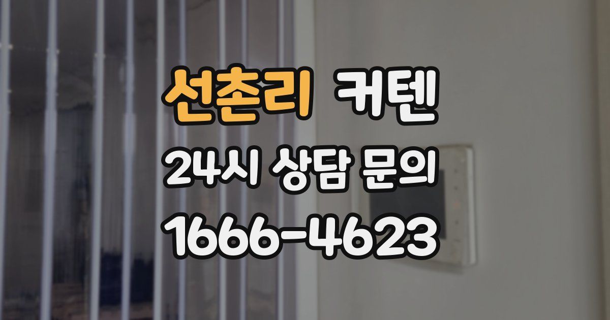 선촌리 커텐
