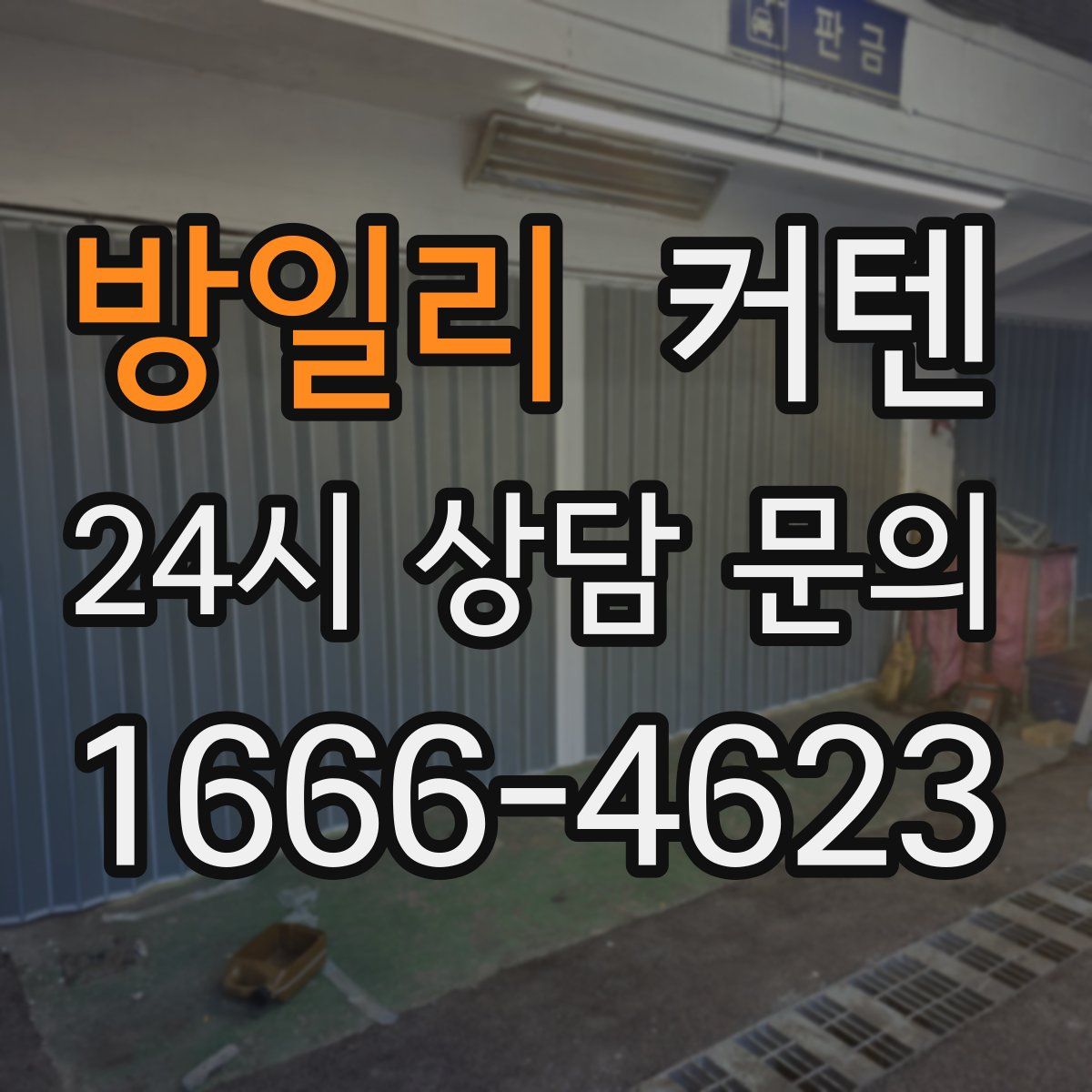 방일리 커텐