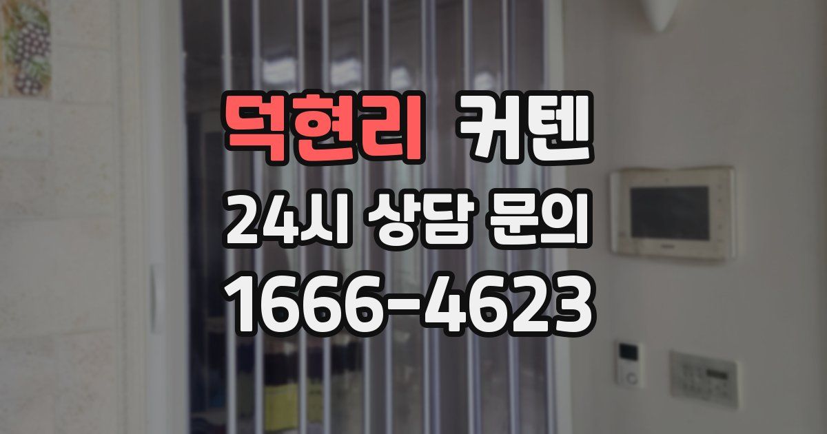 덕현리 커텐
