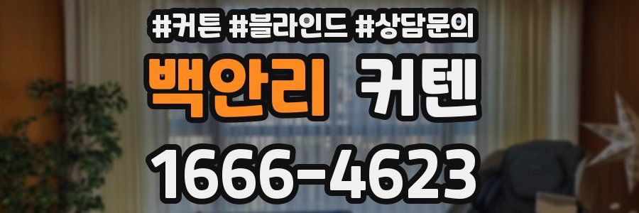 백안리 커텐