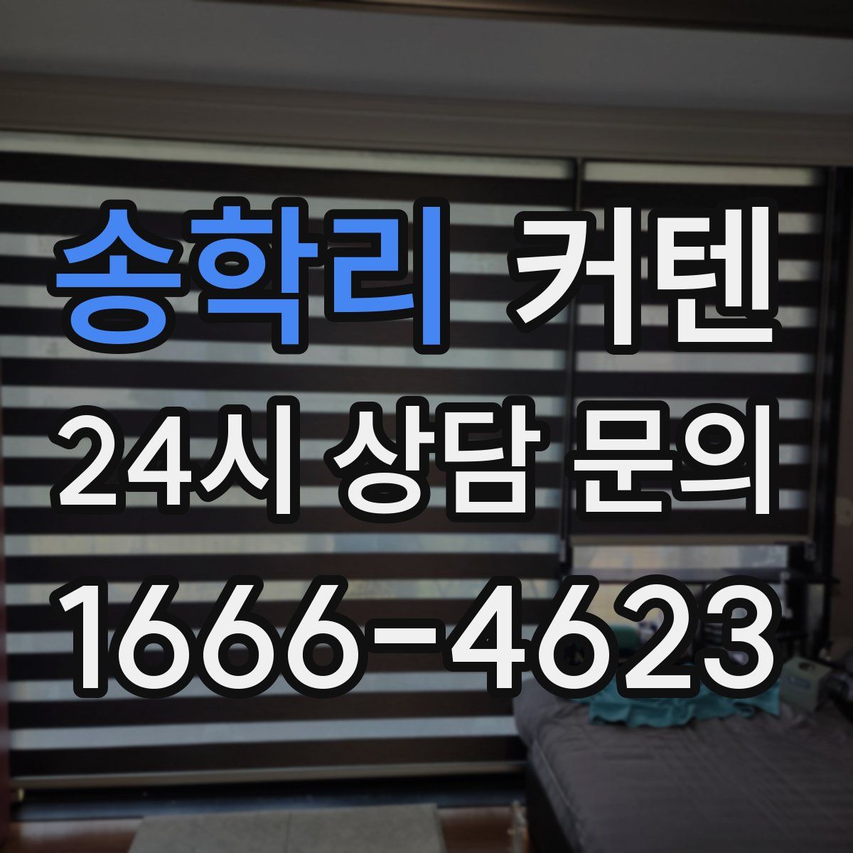송학리 커텐