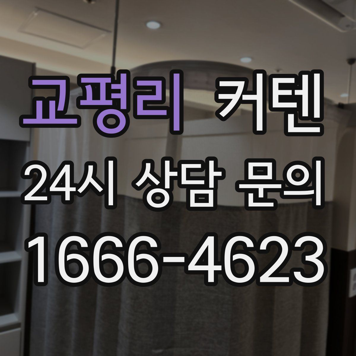 교평리 커텐