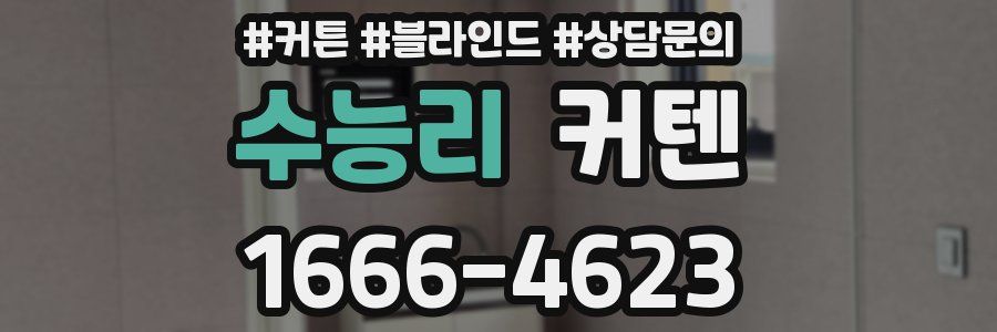 수능리 커텐
