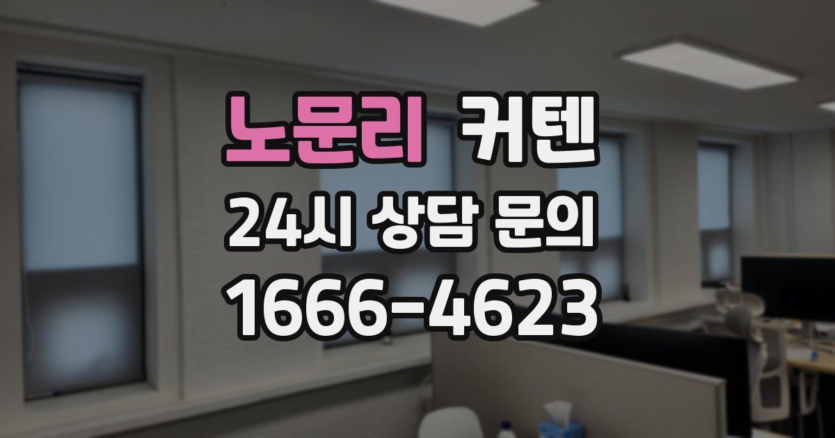 노문리 커텐