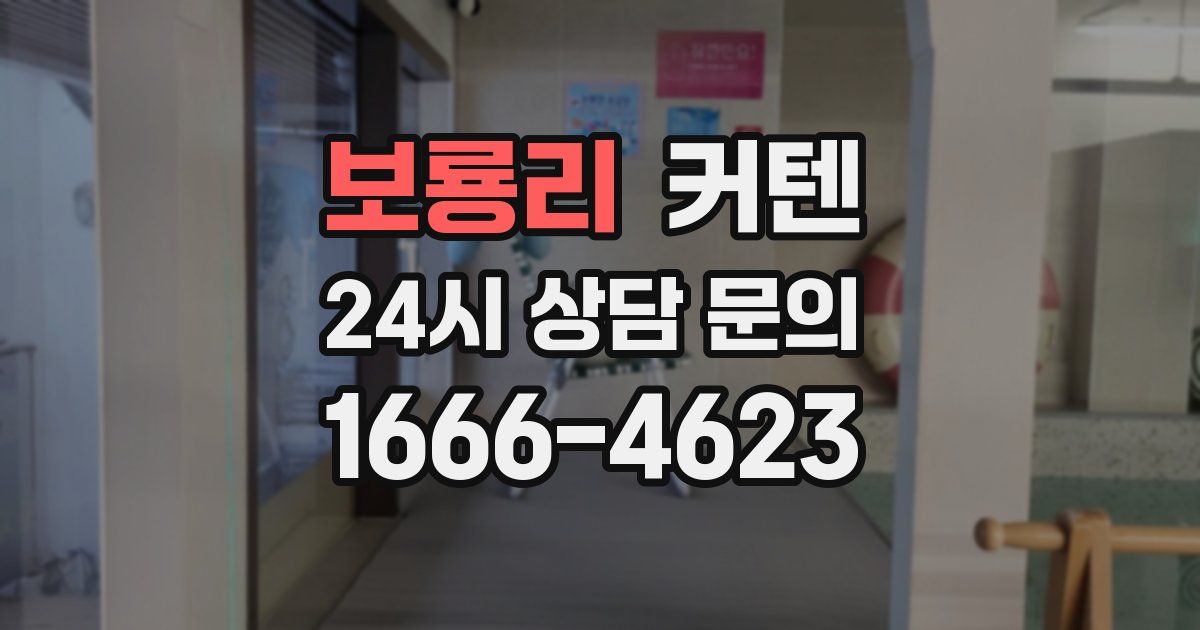 보룡리 커텐