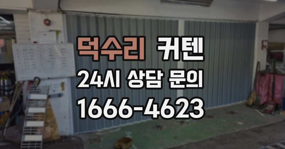 덕수리 커텐