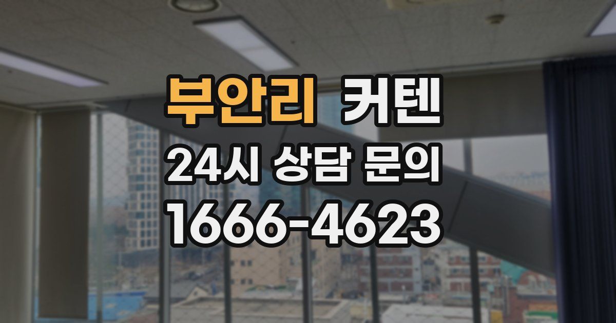 부안리 커텐