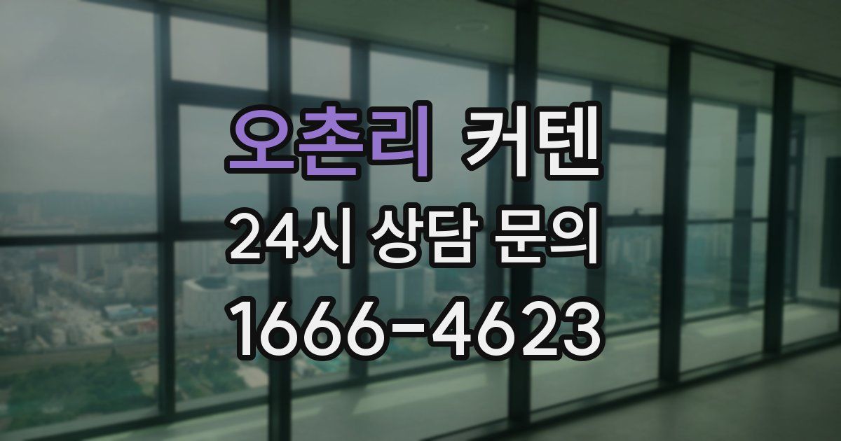 오촌리 커텐