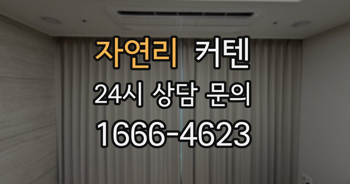 자연리 커텐