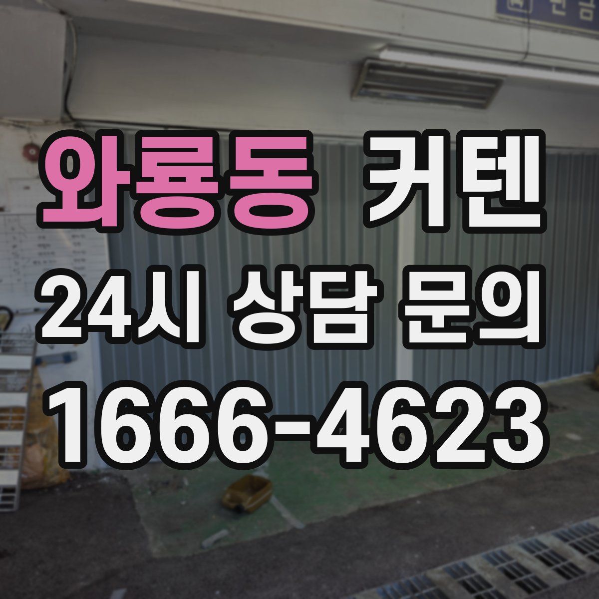 와룡동 커텐