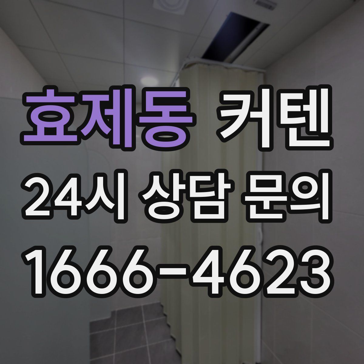 효제동 커텐