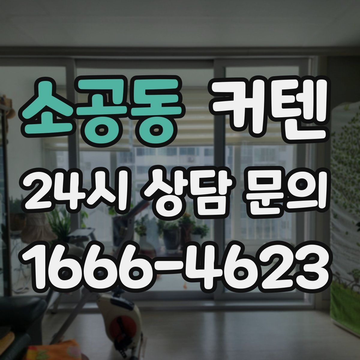 소공동 커텐